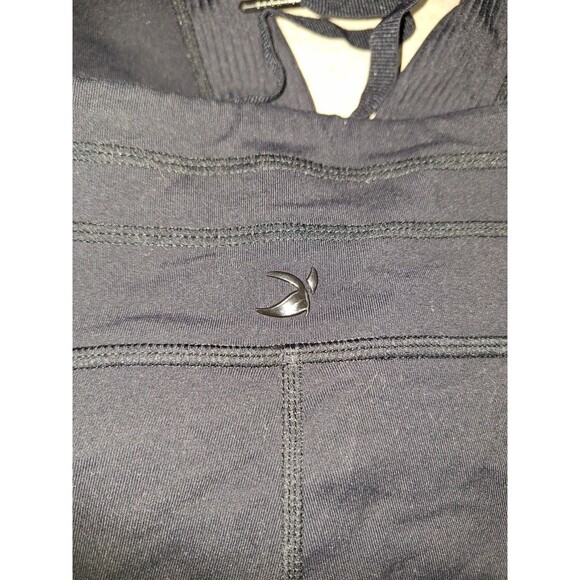 Glyder Black Full Leggings High Rise Activewear Yoga Size XS/S - Picture 2 of 6